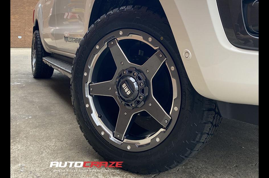 FORD RANGER GD04 GRAPHITE WITH MILLED ACCENTS